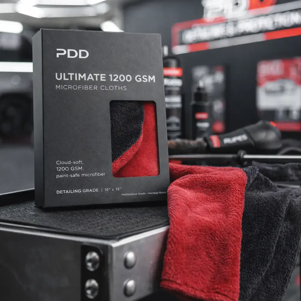1200 gsm microfiber dry towel for car